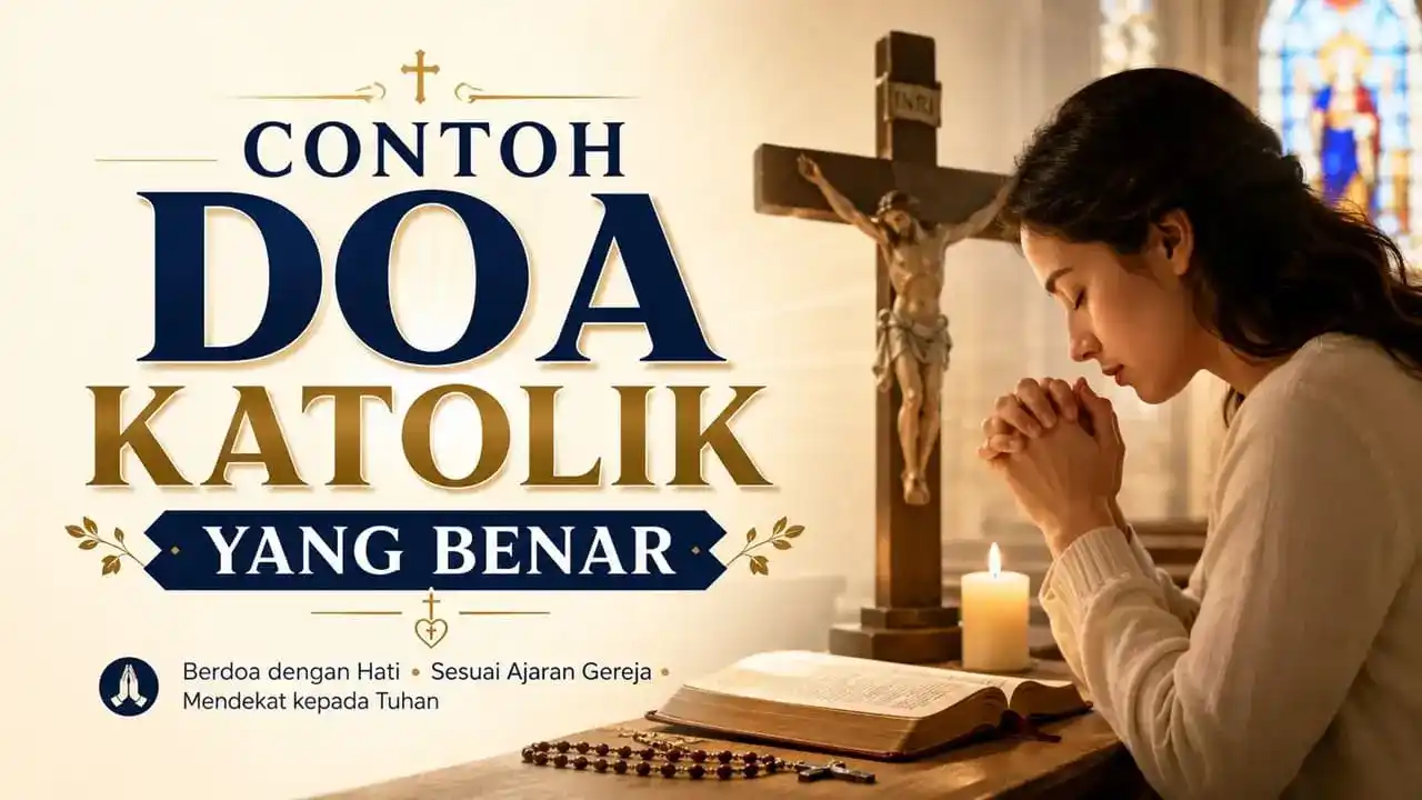contoh doa katolik yang benar